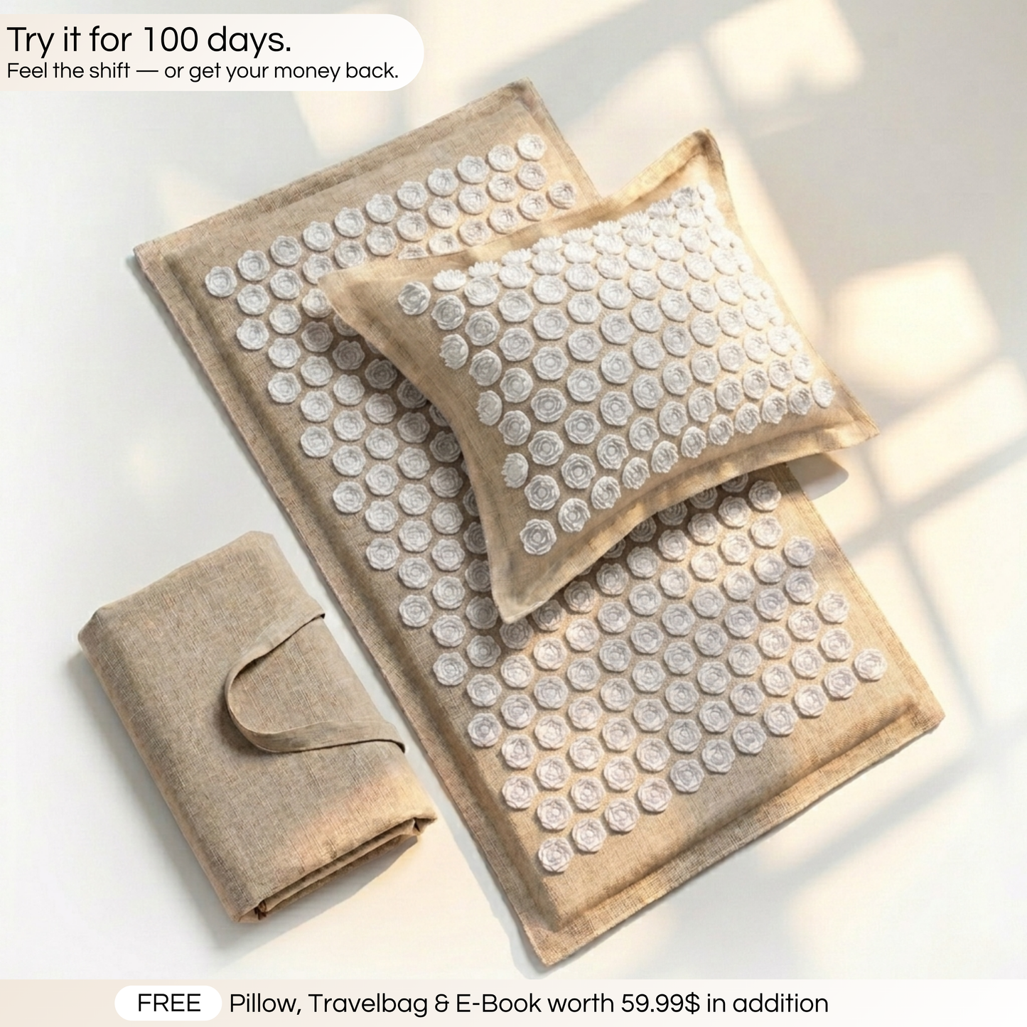 Premium PeriodCalm™ Acupressure Mat